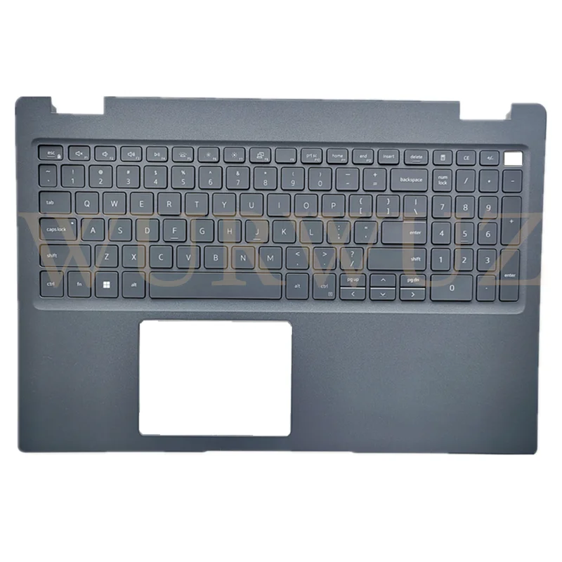 

Новый чехол C с упором для рук для ноутбука, подходит для Dell Latitude 3510 E3510 C, чехол для клавиатуры США, чехол с подсветкой без подсветки, серый