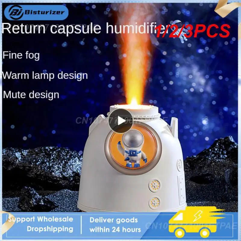 

1/2/3PCS New Astronaut Humidifier 2023 New Return Capsule Humidifier Essential Oil Air Humidifier Mist Sprayer