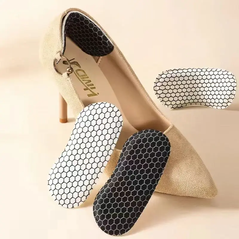 Soft and Comfortable Antibacterial Graphene Heel Pad Anti Slip and Anti-wear Heel Protection Pad Suitable for Various Shoes