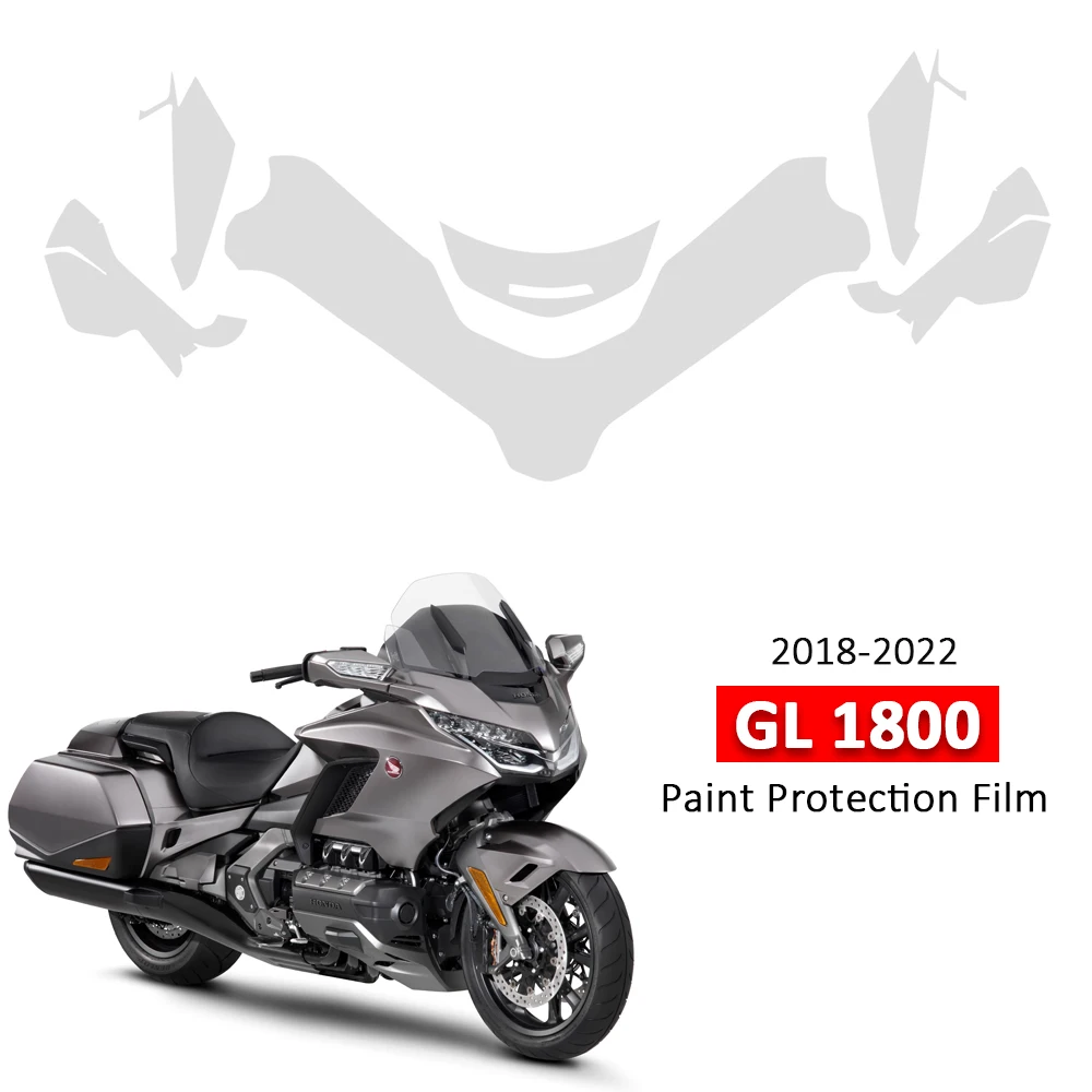 

Для HONDA Goldwing 1800 GL1800 GL 1800 специальные настоящие 2018-2022 PPF защитные обтекатели для мотоцикла из ТПУ пленка с защитой от царапин