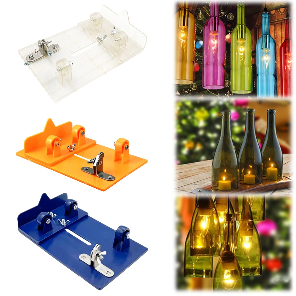 

Universal Adjustable DIY Glass Bottle Cutter Glassbottle Cut Machine Wine Bottle Cutting Tool DIY Wine Bottle Crafts Hand Tools