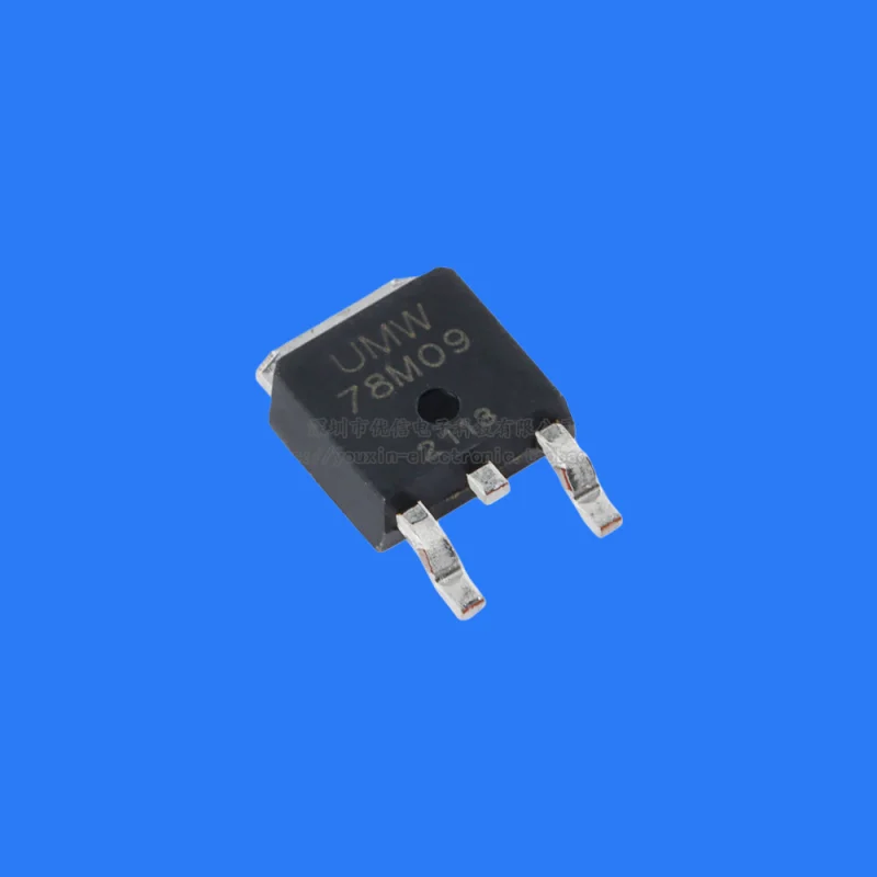 50pcs/original genuine patch UMW 78M09 TO-252 output 9V/1A linear regulator chip