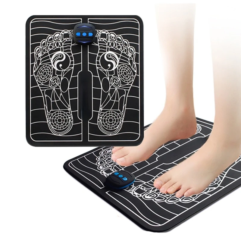 

Free Shipping Pedicure Acupressure Portable Care Electric Foot Massager Intelligent foot massage pad