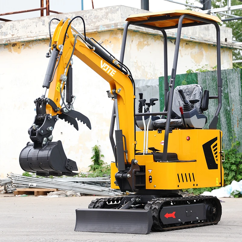 

Factory Hot Sale Diesel Engine Excavator Mini Digger Construction Equipment Mini Excavator Bagger With Bucket Customized