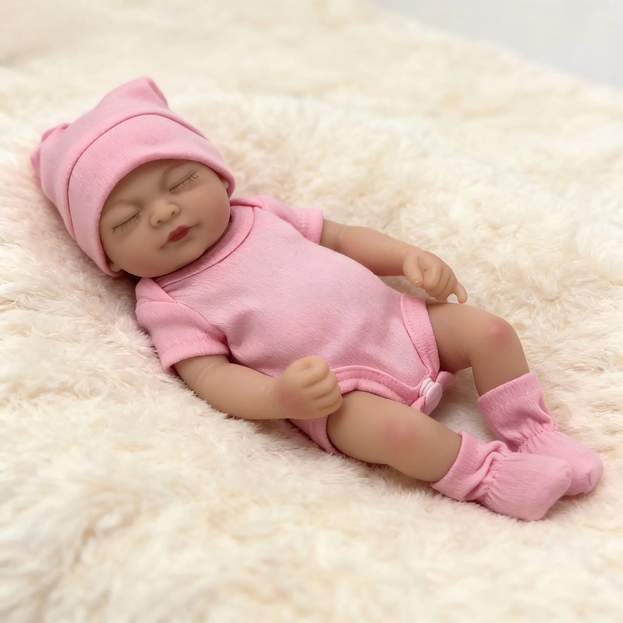 Poupées Reborn réalistes de 13 pouces, poupées Reborn à corps entier pour filles, cadeaux de Noël et d'anniversaire (13 pouces)