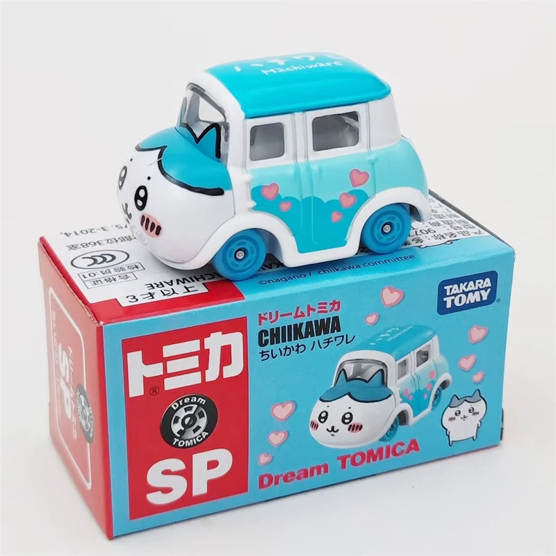 TAKARA TOMY Tomica Chiikawa Hachiware Usagi ของเล่นโลหะผสมยานยนต์โลหะ Diecast รุ่นของขวัญเด็ก