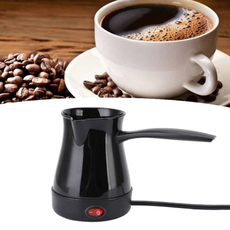 

Electric Turkish Coffee Kettle 300ML Fast Even Heating Stainless Steel Turkish Electric Coffee Maker For Yellow Wine Tea