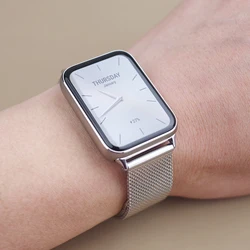 Ремешок для Xiaomi Mi Band 8 Pro, умный Браслет для Redmi Watch 4, сменный металлический браслет из нержавеющей стали для Mi Band 8 Pro