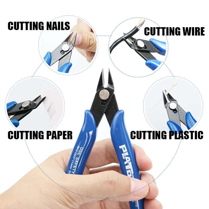 

5pcs Model Plier Wire Plier Cut Line Stripping Multitool Stripper Knife Crimper Crimping Tool Cable Cutter Electric Forceps