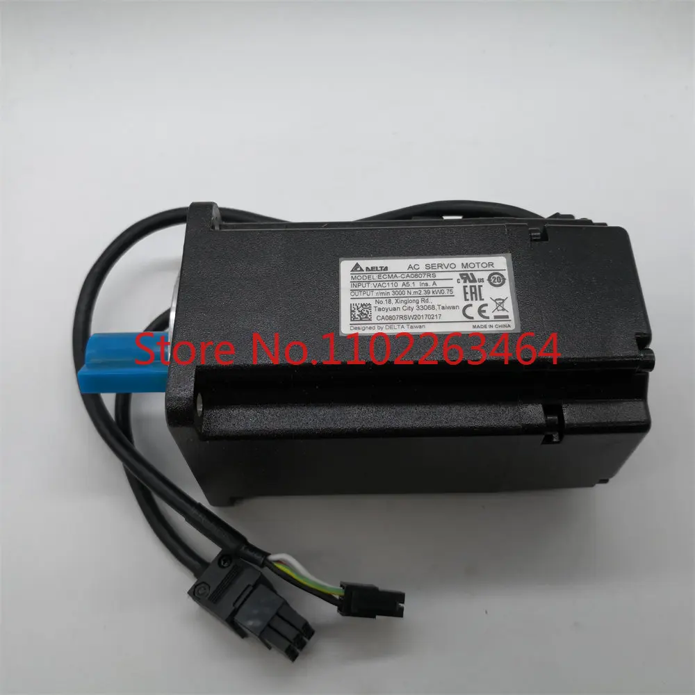 Delta ECMA-CA0807RS servo motor 0.75kW