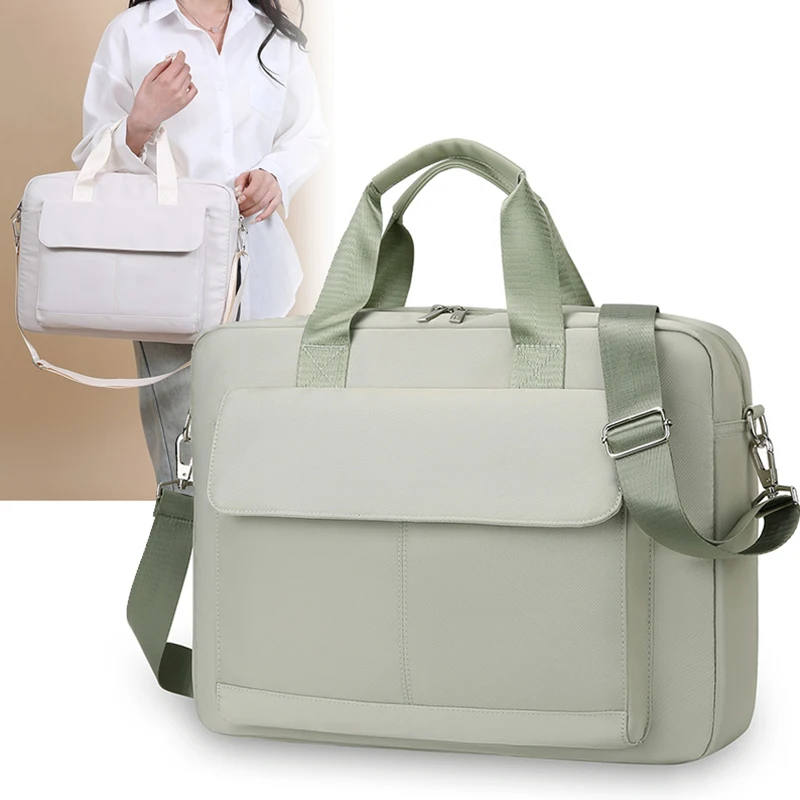 Single-Shoulder Crossbody Computer Bag for 15.6-Inch Laptops