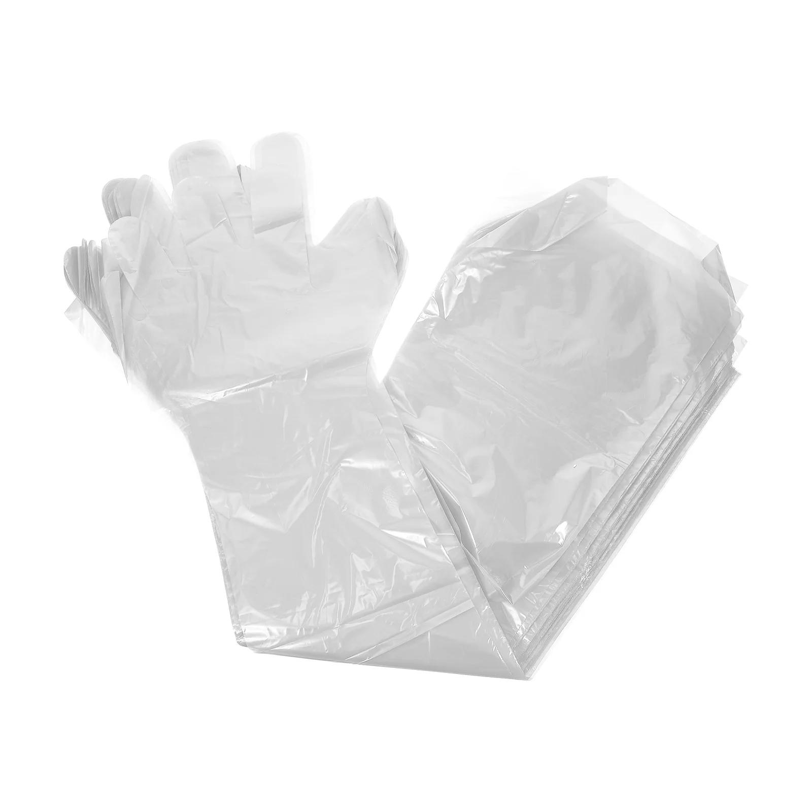 

50 Pcs Disposable Gloves Midwifery Long Arm Suitable Home Use Livestock Delivering Supplies Protect Arms Safe Sanitary One
