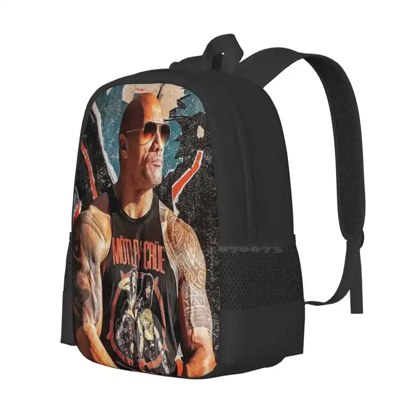 Dwayne Johnson Hot Sale Schoolbag Backpack Fashion Bags Dwayne Johnson Actor The