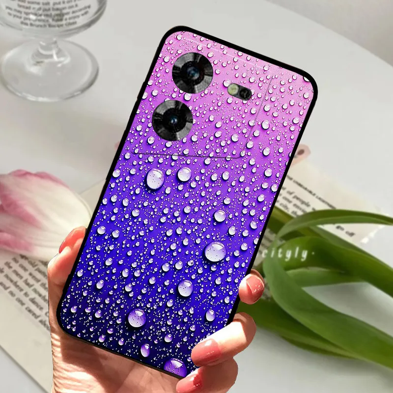 For Tecno Pova 5 Case Shockproof Soft TPU Silicone Phone Cover For Tecno Pova 5 Pova5 Funda New Capa Cartoon Protective Coque