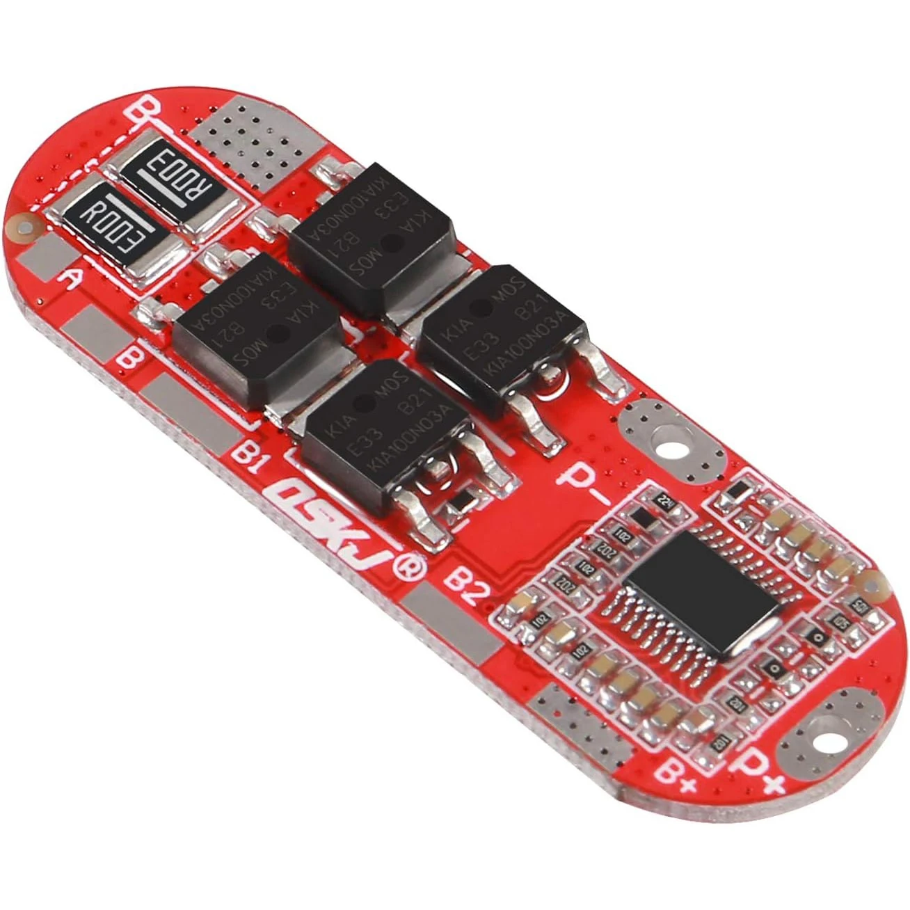 Carte de protection de batterie au lithium, technologie de charge BMS, PCM, polymère, cellule Lipo, PCB, Eddie Ion, 18650, 3S, 25A, 12.6V, 4S,