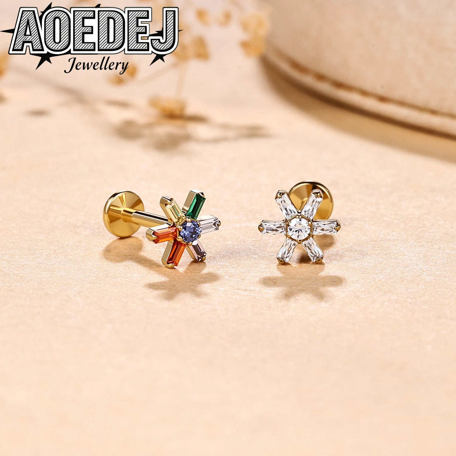 ต่างหูไทเทเนียม ASTM F136 แบบห - Zs Body Jewelry บทวิจารณ์และราคา