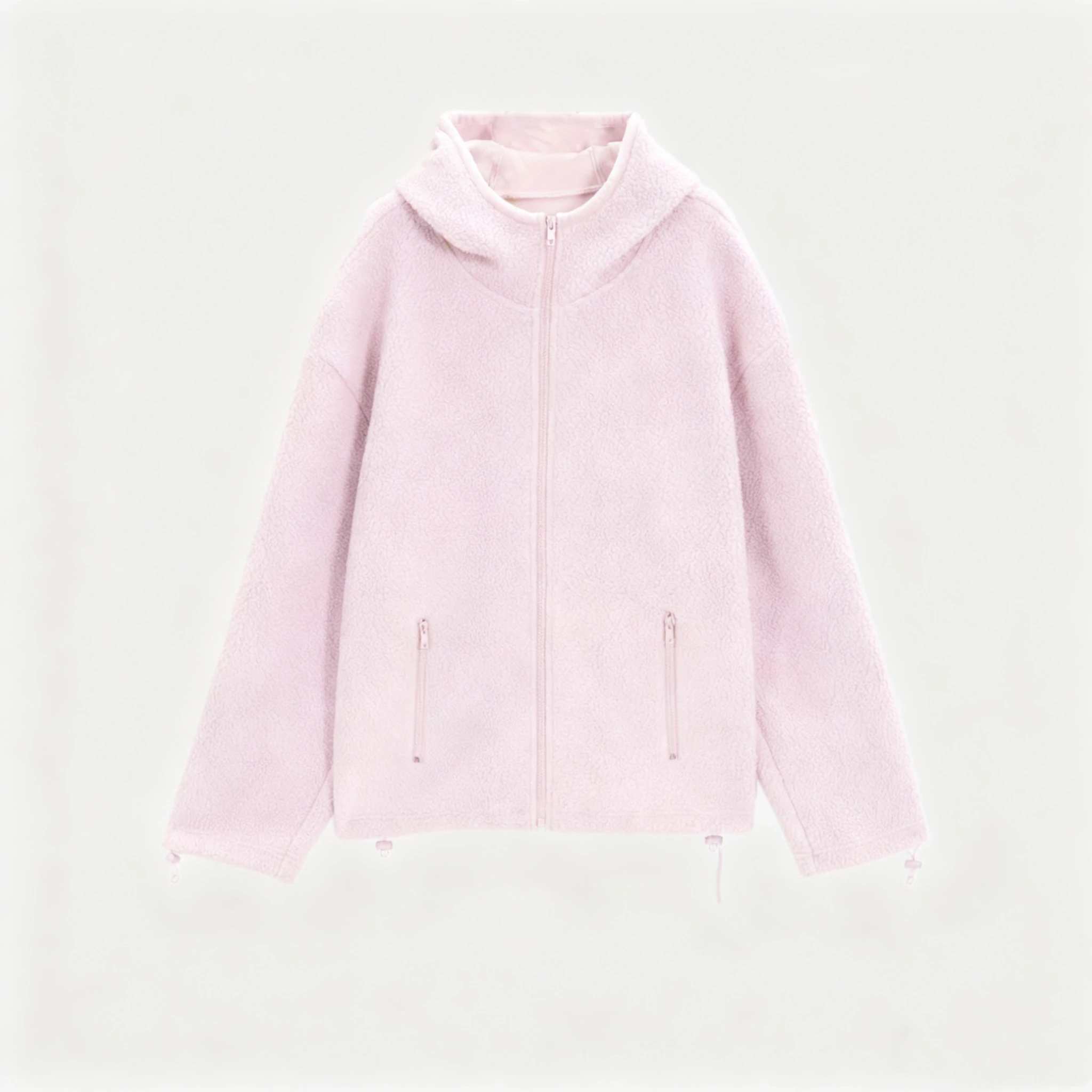 

Толстовка с высоким воротником Early Winter Rose, повседневная куртка, верхняя одежда WC23895, длинный рукав, стандартный крой, цвет для повседневной носки