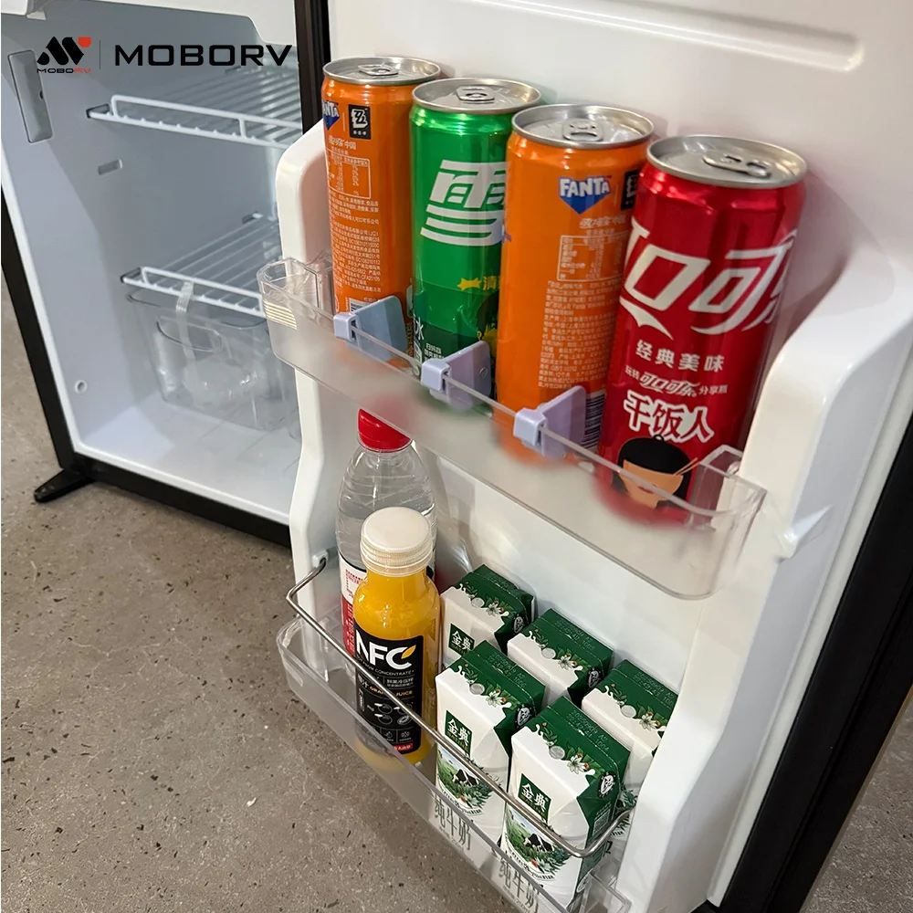 

MOBORV 12V DC Энергоэффективный компрессорный холодильник для автодомов и кемперов, сертифицированный SAA CE, модель MA66