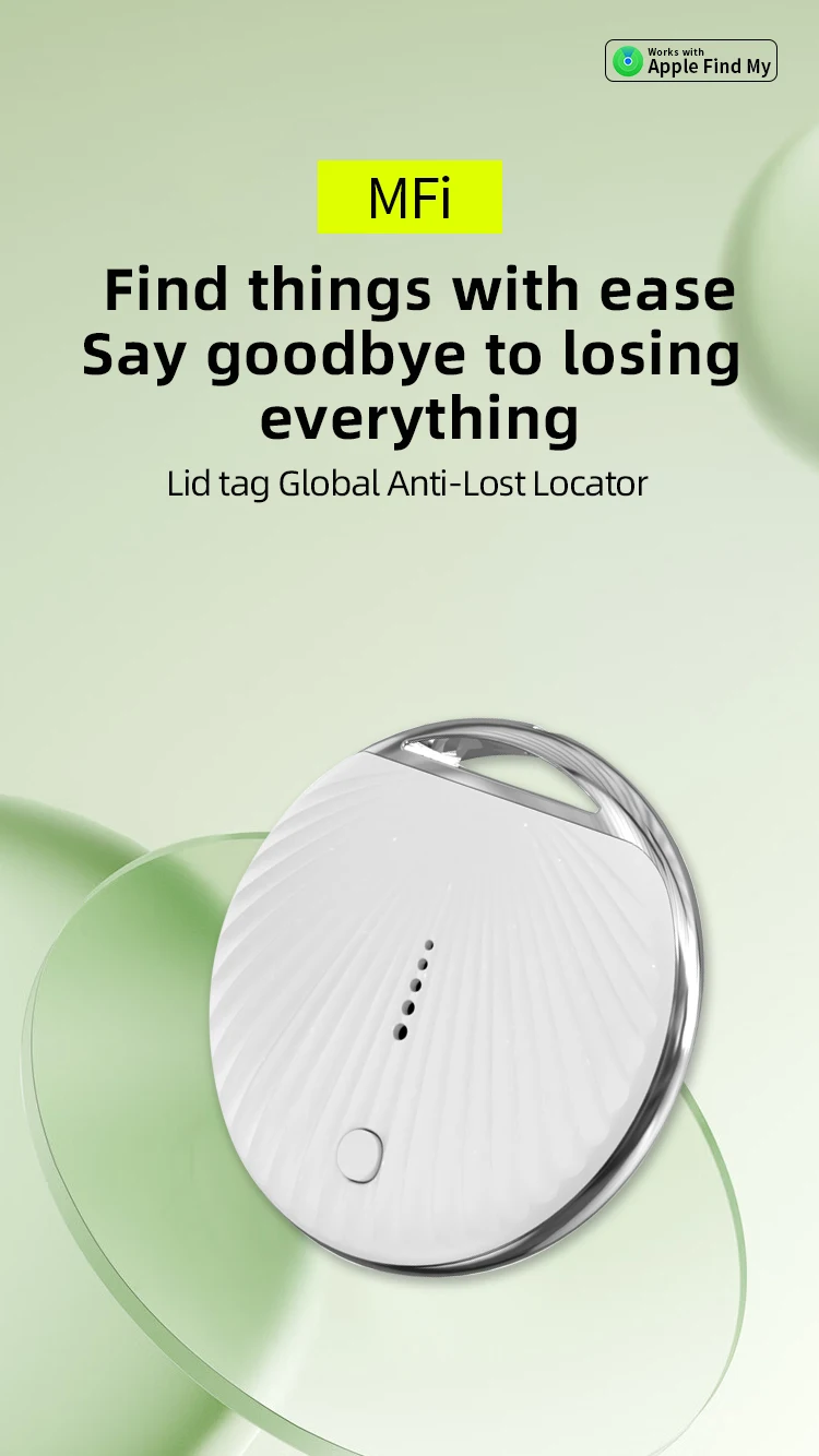 Timethinker Smart GPS  Tracker Tag Airtag Work with Apple Find My APP ITag Anti Lost Air Tag Locator Pet Key Finder for IOS