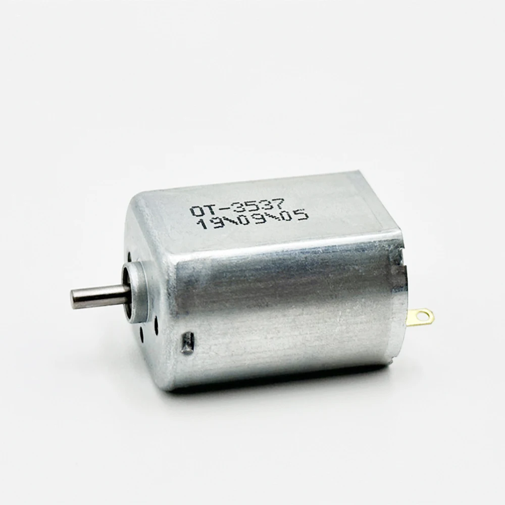 Micro FK-130PH-3537 Flat Strong Magnetic Carbon Brush Motor DC 3V 3.7V 4.2V 25000RPM High Speed Small Toy Model Spindle Motor