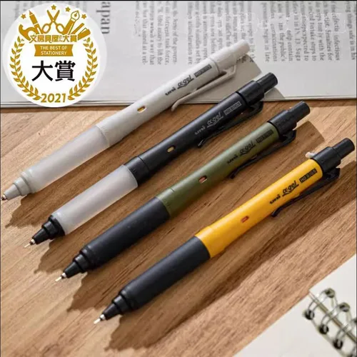 Imagen 2 del producto Lápiz mecánico UNI japonés M5-1009GG antifatiga interruptor para estudiantes rotación modo Dual 0,5mm importado no fácil de romper papelería