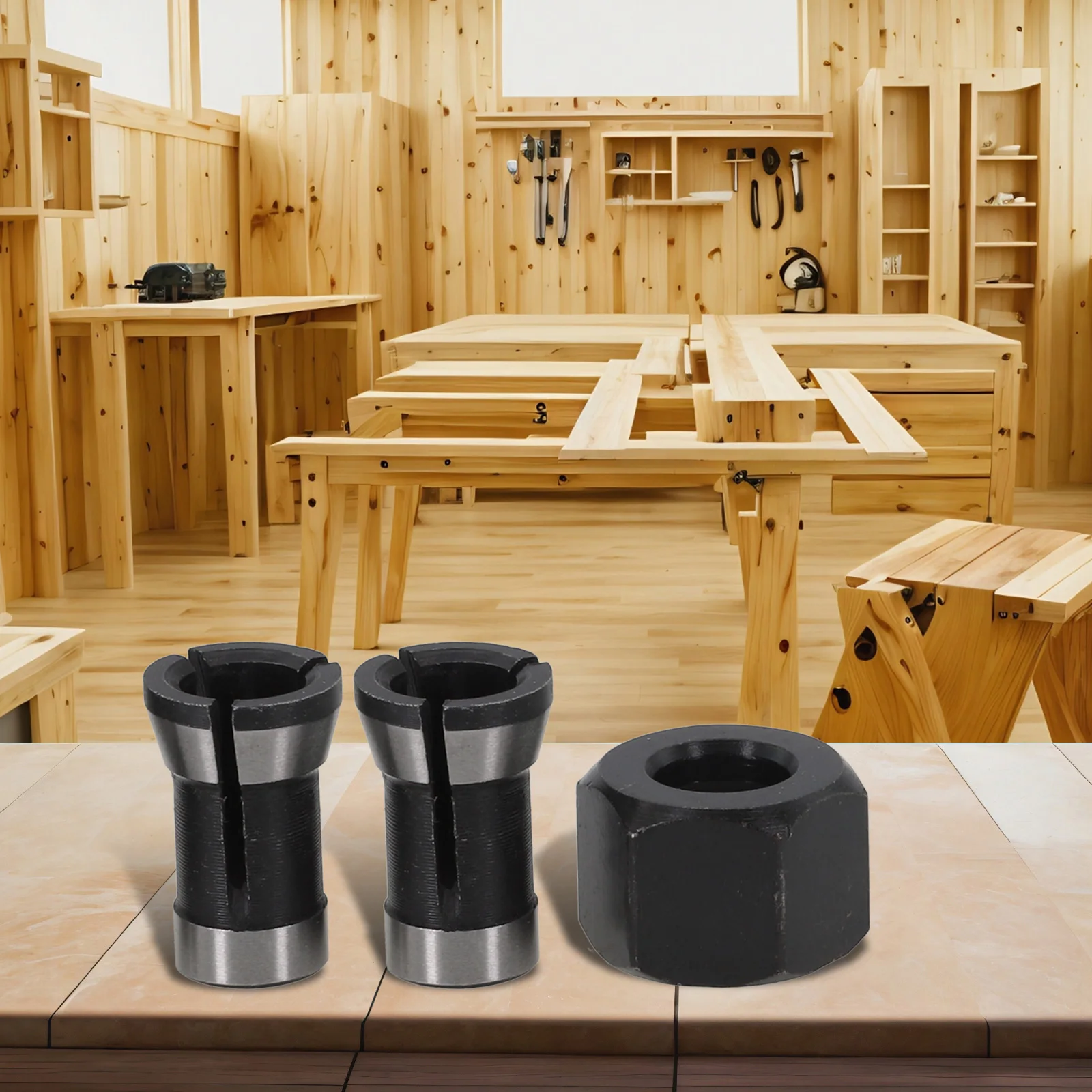 M Screw Nut Collet Chuck Collet Chuck Accessories Excellent Workmanship Screw Nut Router Milling Cutter Trimming And Engraving