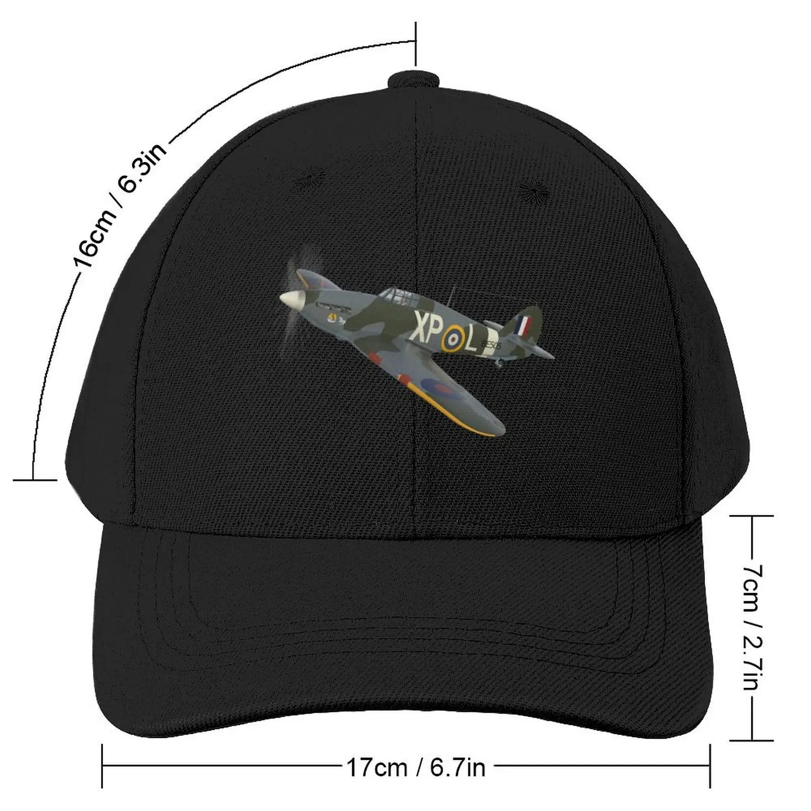 Hawker Hurricane Baseball Cap Luxury Brand New In The Hat Brand Man cap Vintage Elegant Women's Hats Men's