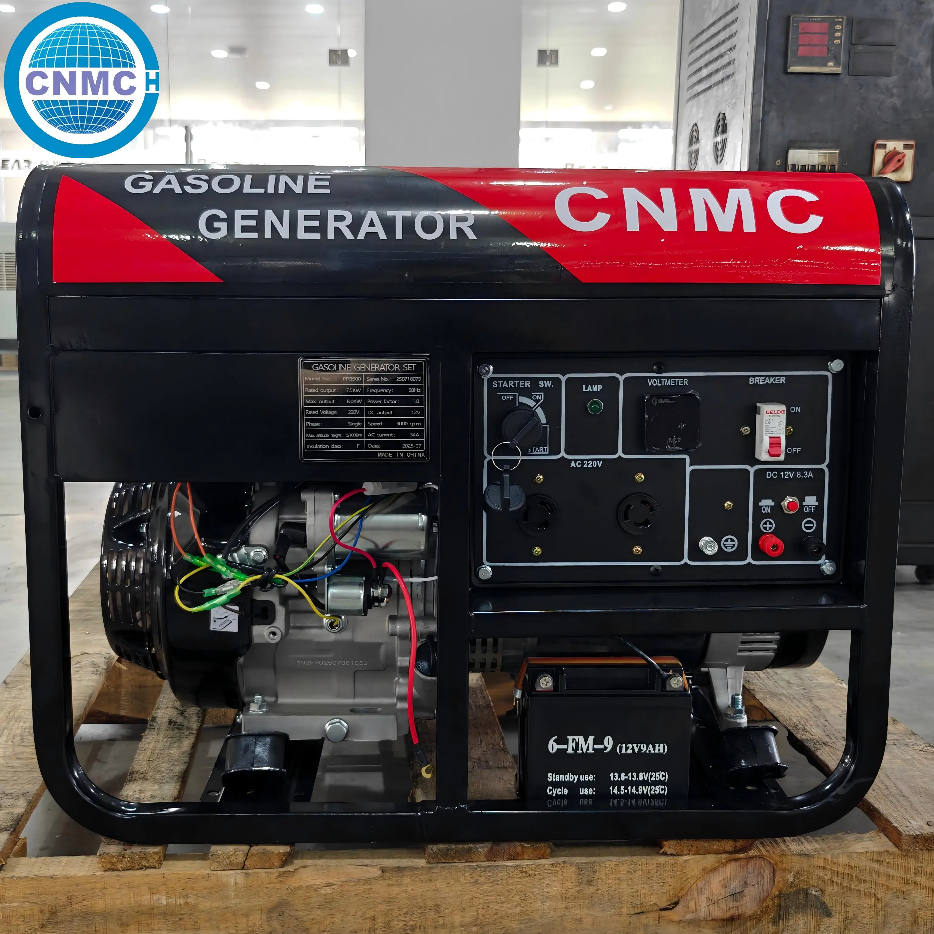 CNMC generator Lightweight Portable Petrol Electric Current Generator for Camping Electricity Factory Direct Sales generator