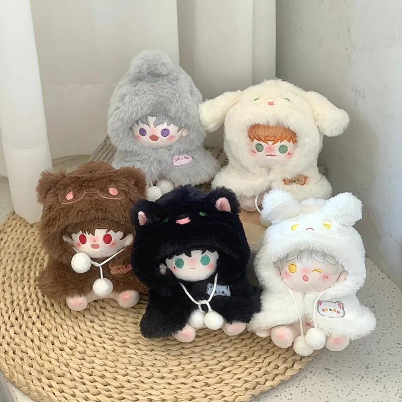 

Хлопковая кукла 10 см, плащ, куртка, серия лисы, подарок, 10 см, кукольная одежда, светлая и ночная любовь, одежда Xiao Yi без атрибутов