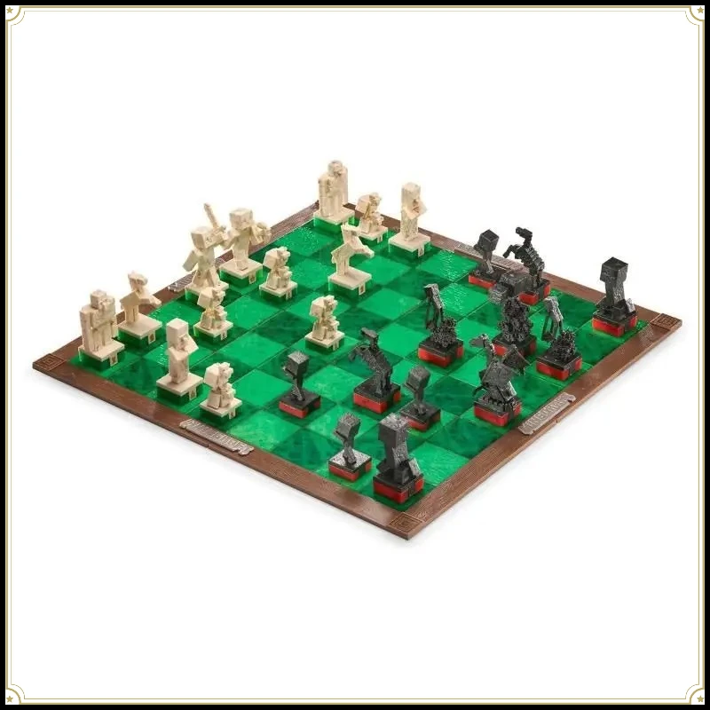 

2026 New High Quality Theme Chess Board Game Wizard Chess Action Evoker Figure Mine Anime Figures Figurine Gifts Christmas Gift