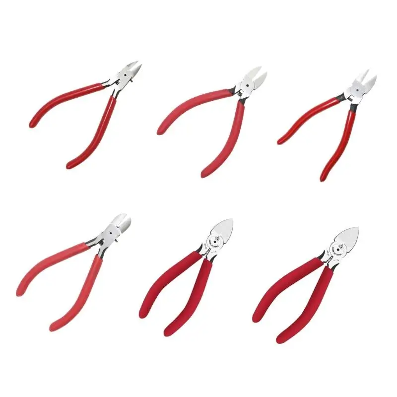 

55#Steel Jewellery Pliers Diagonal Plier Repair Tool Collection for DIY Project Spring Load Cutter Fine Detail Pliers