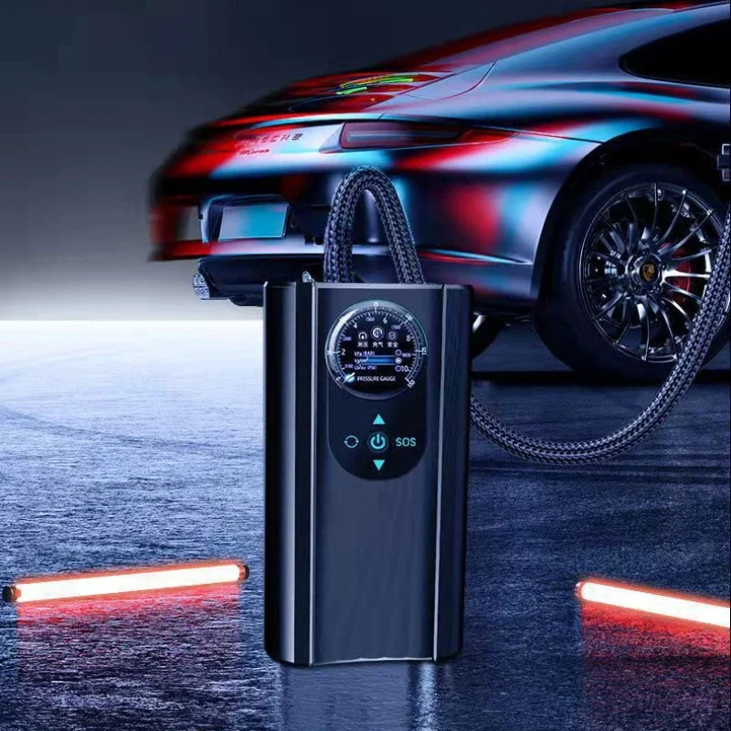 Mobil baru dengan pompa inflasi pada papan genggam elektrik baterai mobil 12v Universal Universal Portabel daya tahan lama daya tinggi