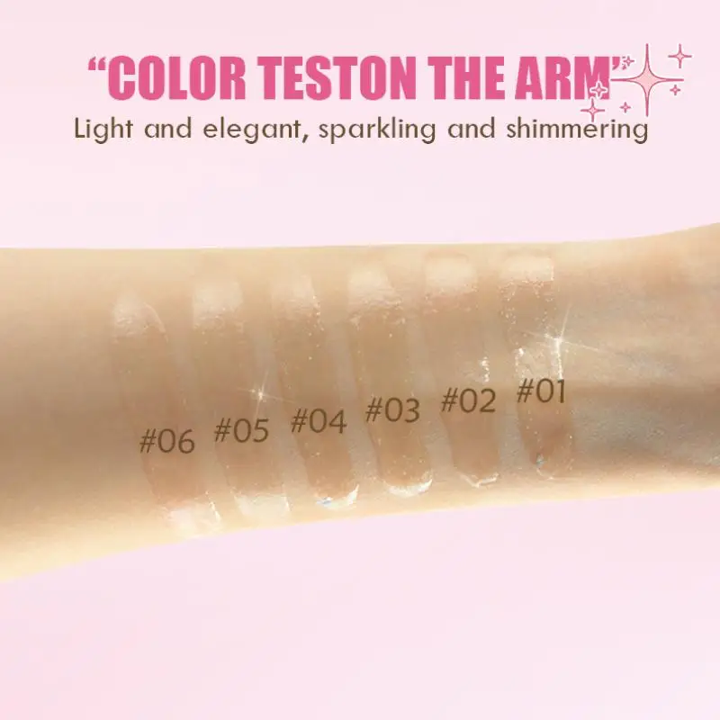 1Pc 5.5ml Transparante Crystal Jelly Lipgloss Glanzende Heldere Spiegel Hydraterende Lippenbalsem Glitter Vloeibare Lipstick Lipolie Lip Tint