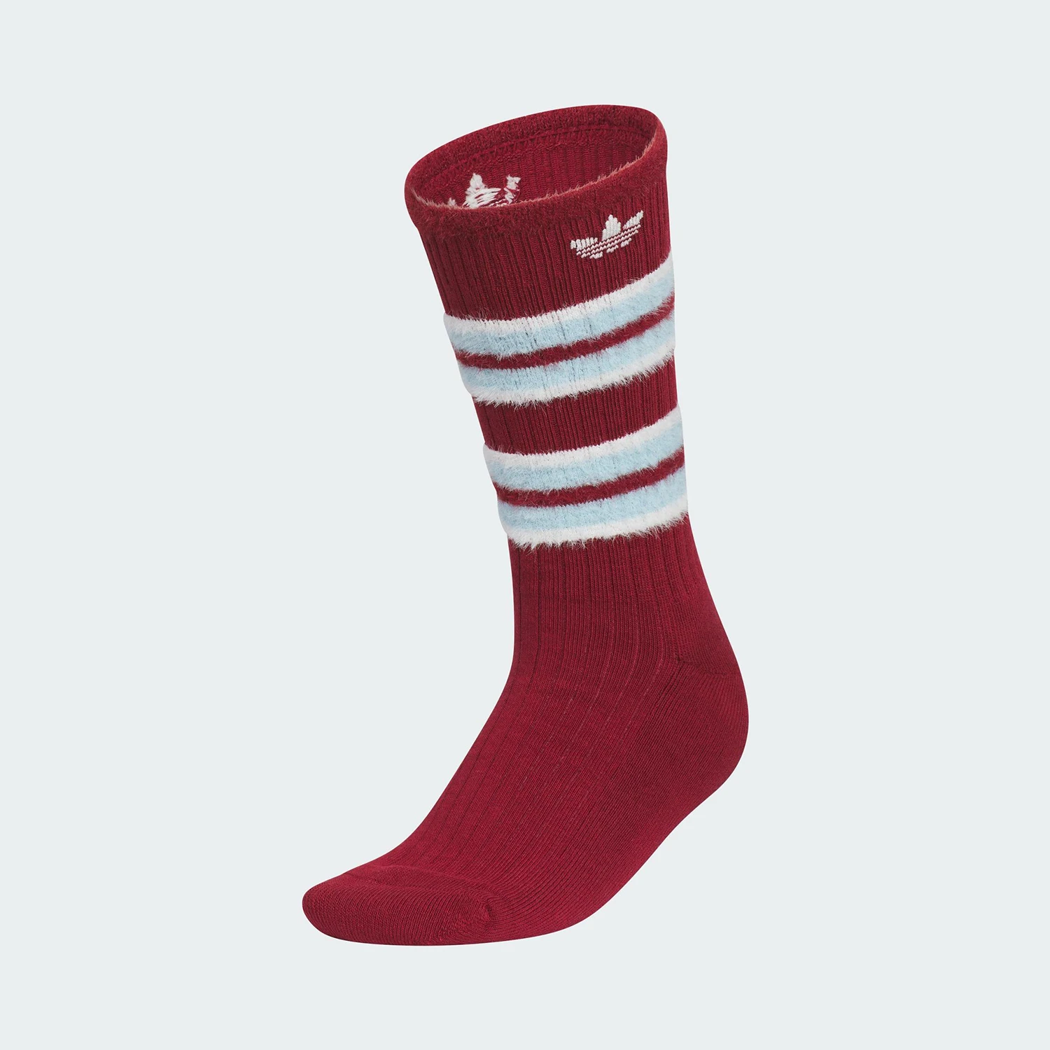 

Adidas Originals Trefoil Women's Striped Knit Sports Socks One Pair KF2517