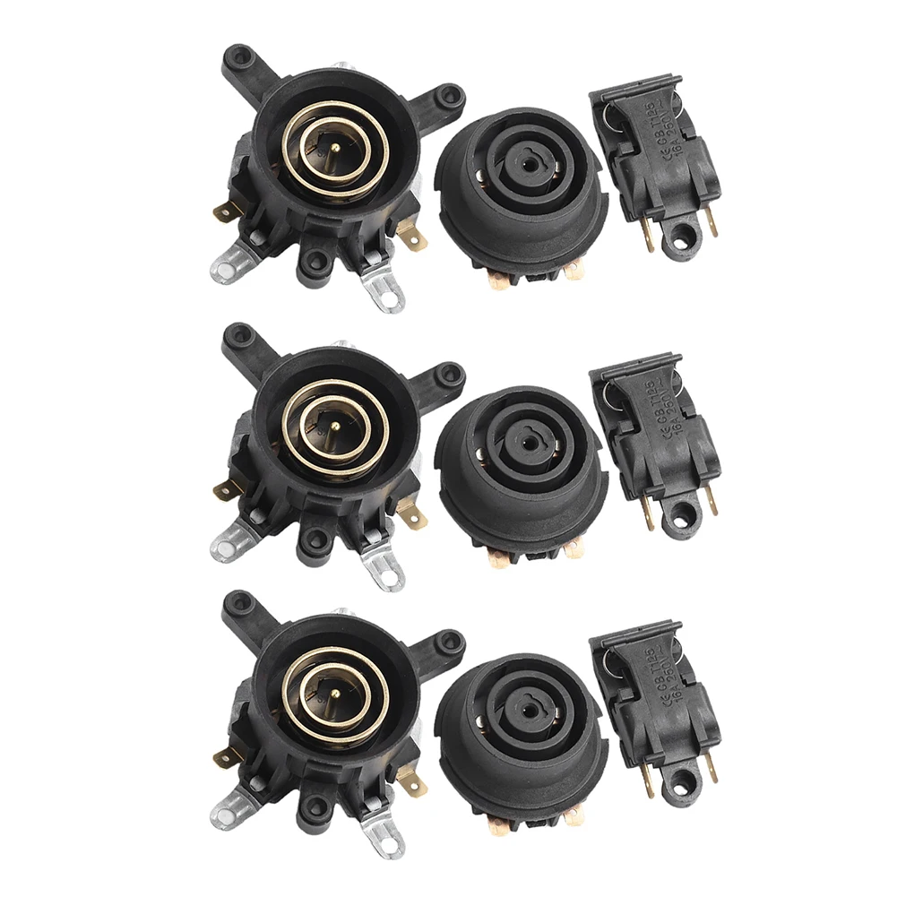Picture 5: Electric Kettle Base Accessory Kit Containing Thermostat Switch and Connector for Operational Continuity 2 or 3 Units
