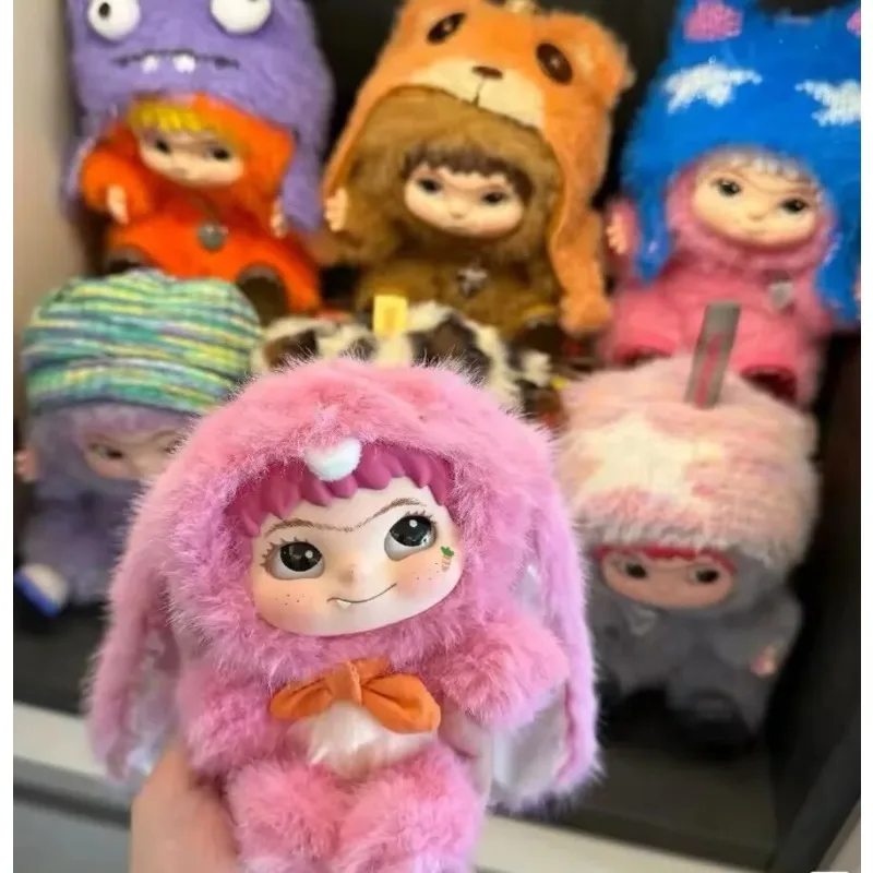 

Tide WAKU wow крутой виниловый дневник второго поколения, лиса, кролик, плюшевая кукла, украшение, глухая коробка, украшение, небольшой подарок, слепая коробка