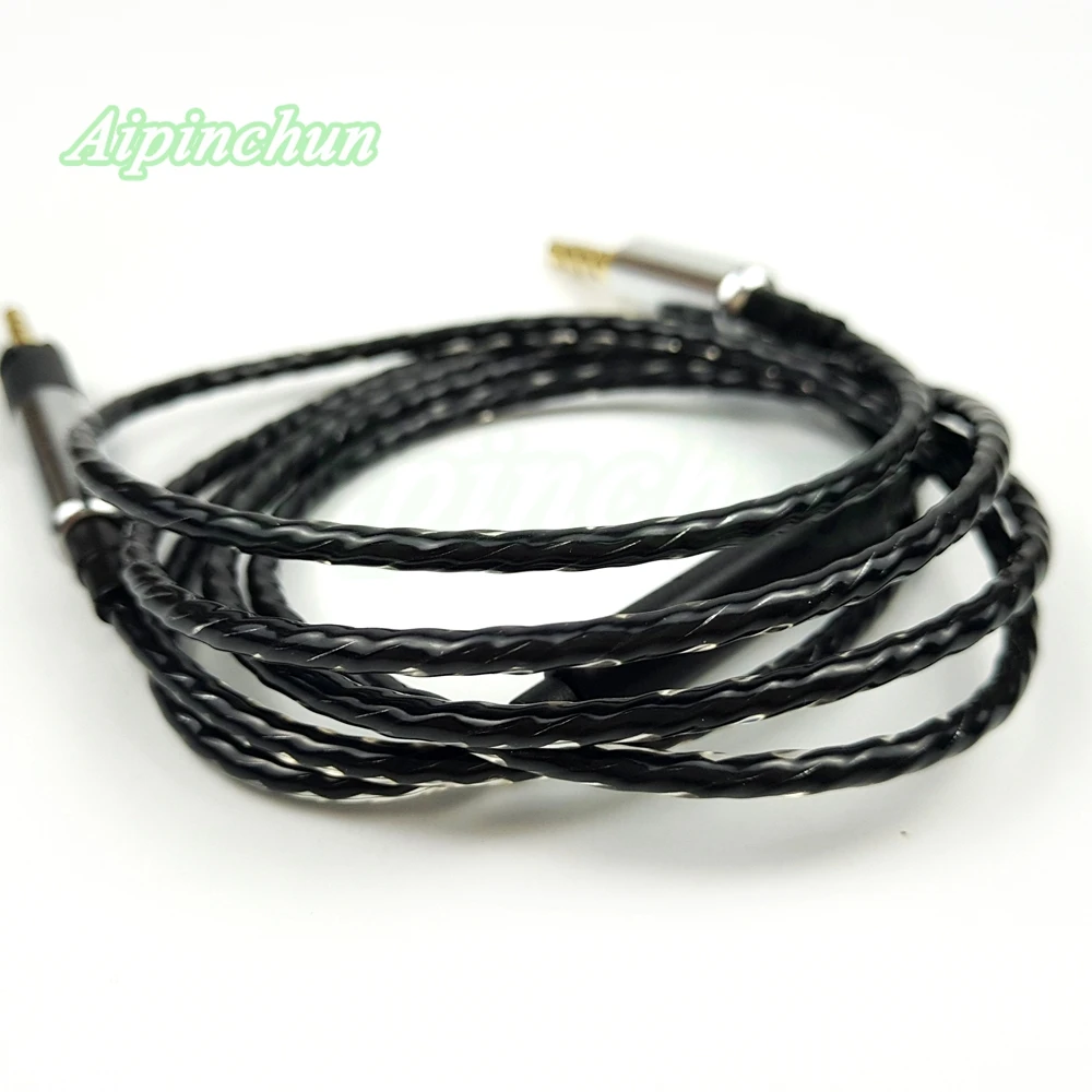 Cable de Audio de repuesto para auriculares, conector de 3,5mm a 2,5mm, Cable controlador de volumen para auriculares HD598, HD595, HD558, HD518, HD579, HD599