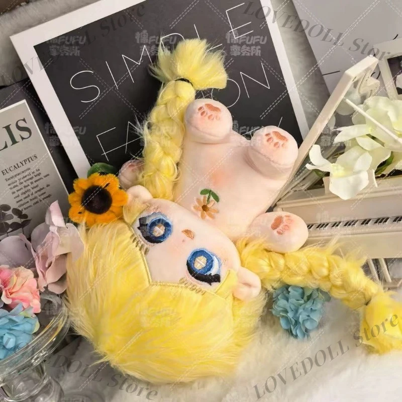 

20cm Anime Game Identity V Toy Merchant Kawaii Cosplay Plush Cotton Doll Body with Skeleton Cartoon DIY Dress Up Toy Figure Gift