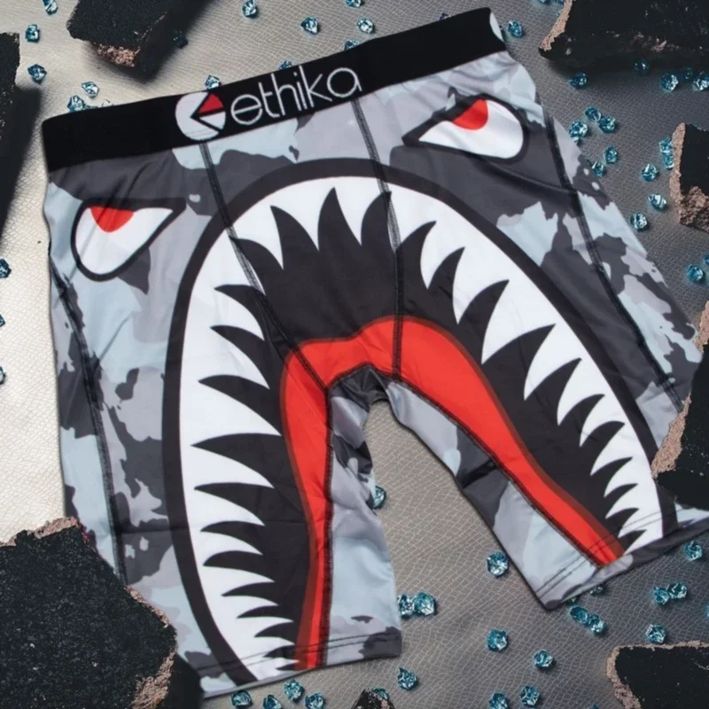 

ETHIKA мужские боксеры и трусы дышащая сетка с промежностью мужское нижнее белье плавки с принтом мужские трусы-боксеры сексуальные мужские трусы больших размеров
