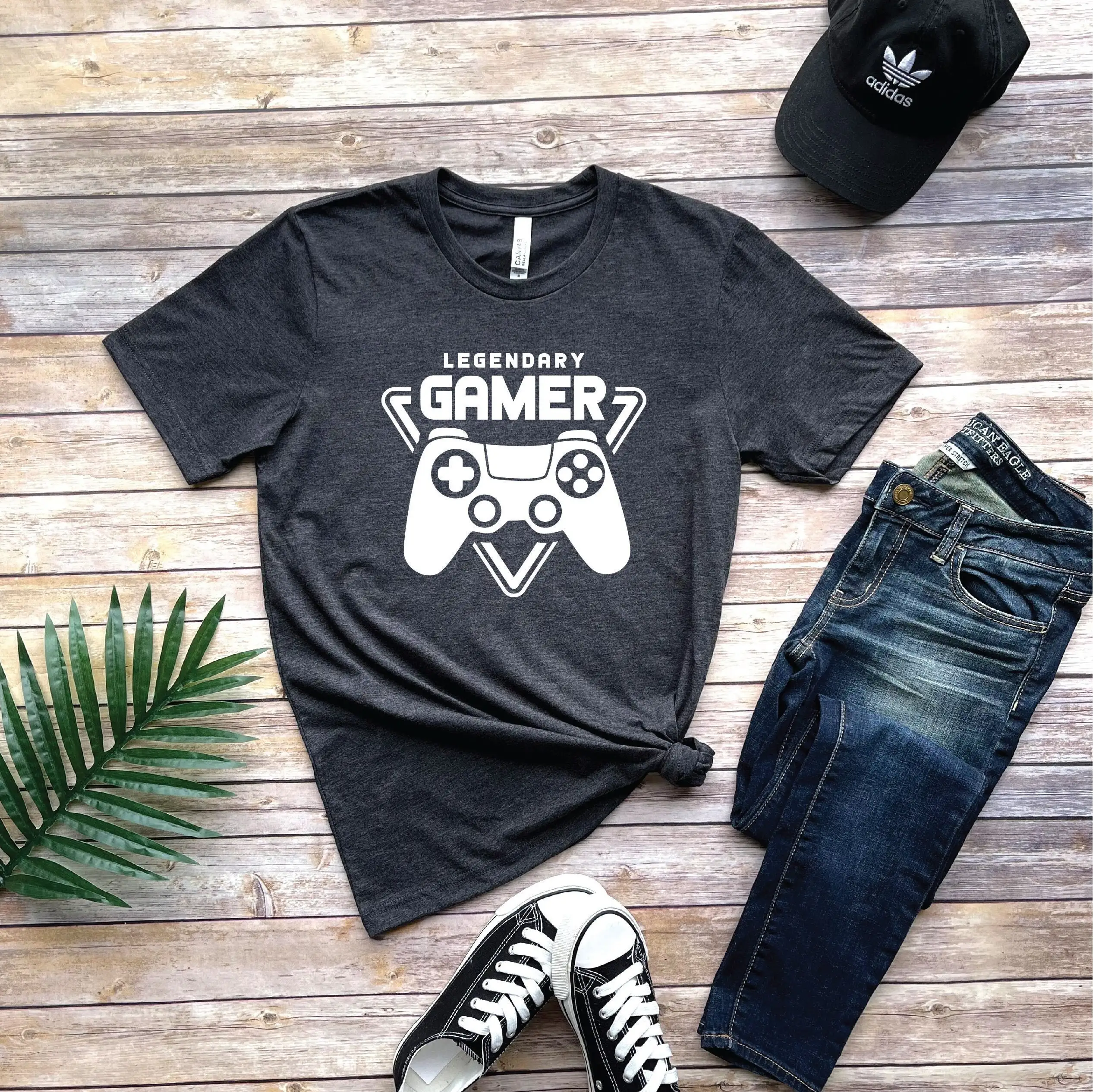 Legendary Gamer T Shirt For Son Husband Gaming Video Games