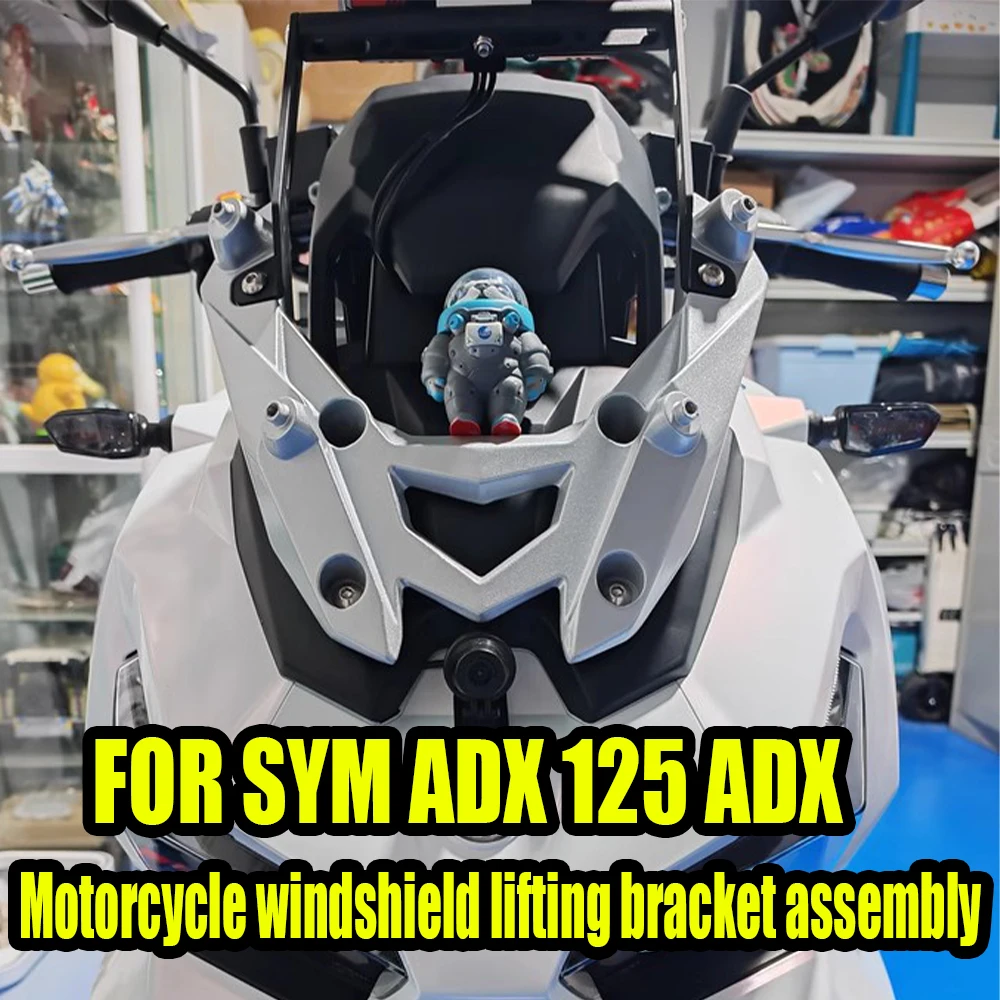 For SYM ADX 125 ADX125 ADX Motorcycle Windshield Lifting Bracket Assembly GPS Navigation Bracket 22MM Expansion Crossbar