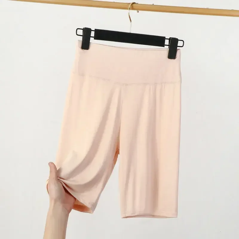 Plus Size Safety Shorts Women Summer Cotton Elastic Boyshorts Panties Female High Waist Anti Rubbing Underskirt Shorts 45-130KG