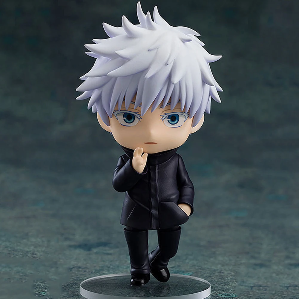 Anime JJK Figure Gojo Satoru Figurine PVC Mini modèle ornements de bureau Gojo Satoru Figurine Collection jouets cadeaux 10 cm