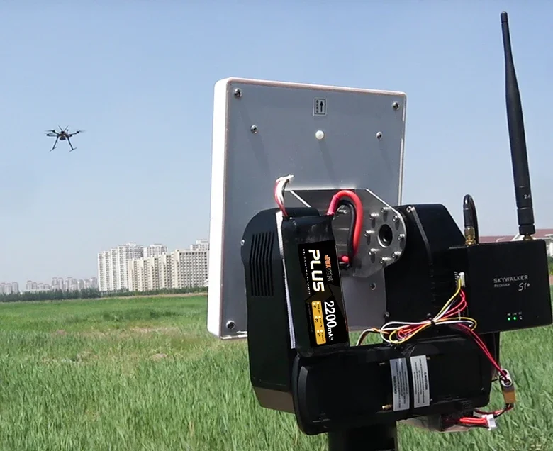 Auto Antenna Tracking System for Long Range Data Video Transmission