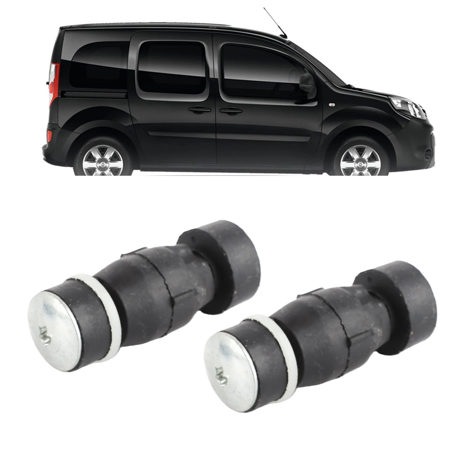 1 Pair Front Stabiliser Anti Roll Bar Drop Links for 7700799404 7700799404 Front Stabiliser link Stabiliser Bar Link