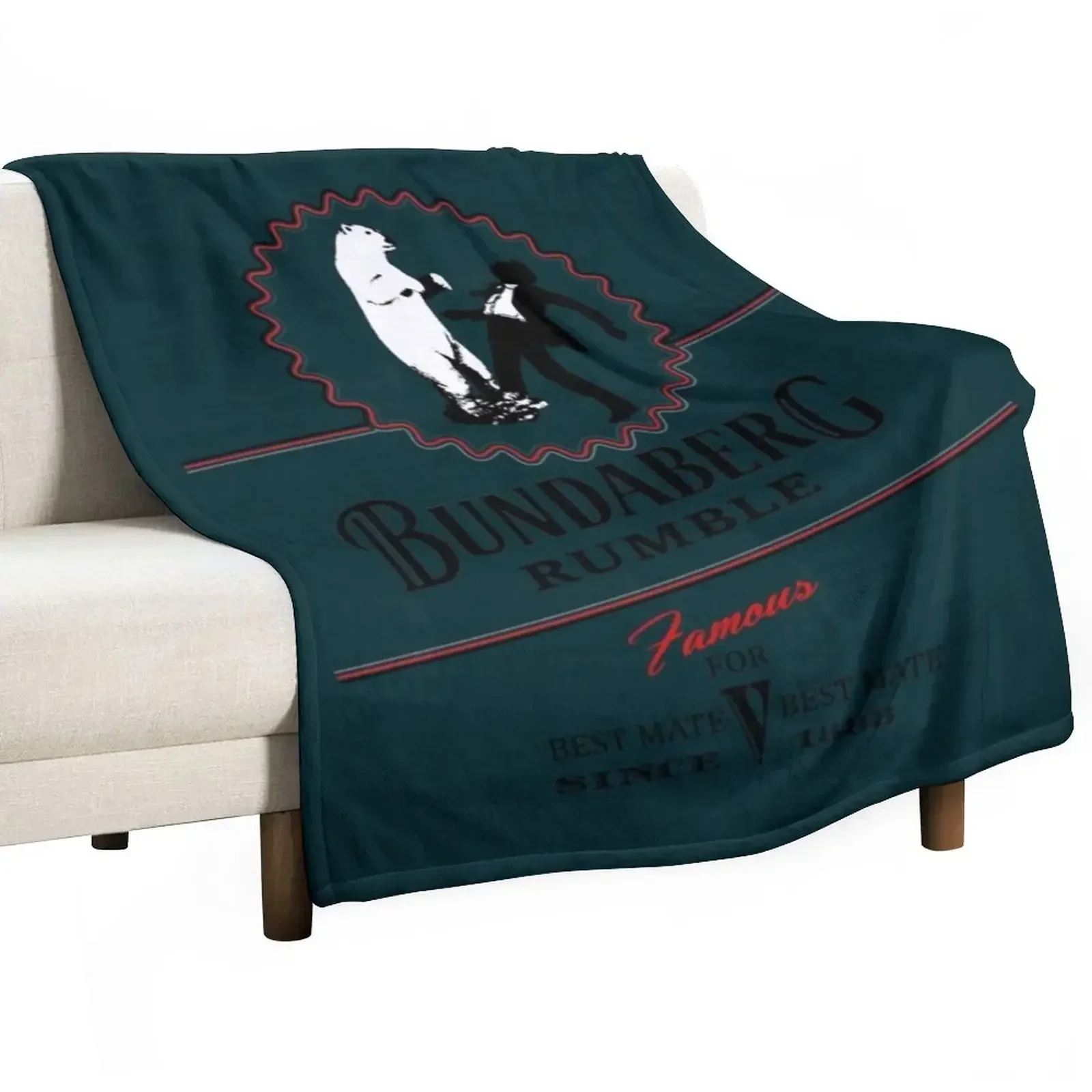 Bundaberg Rumble Throw Blanket Luxury Brand Kid'S Blankets