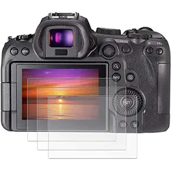 [3PCS] Tempered Glass for Canon EOS R6 Mark II R10 R7 R5 Screen Protector Anti-Scratch Glass Camera Protective Film Accessories
