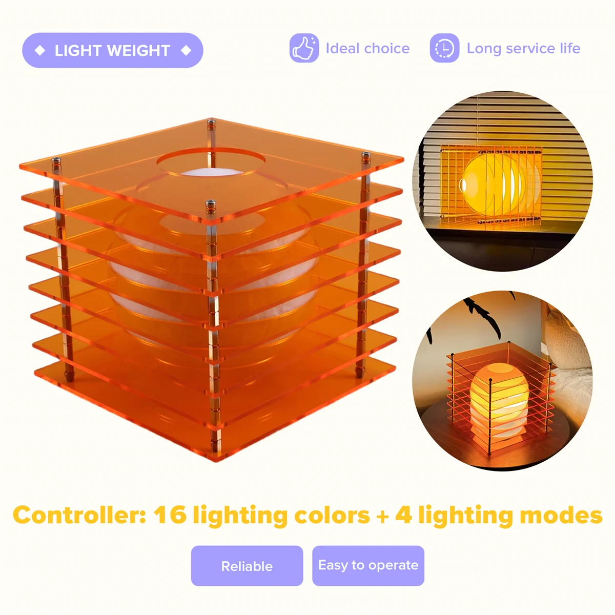 

2025+Diy Mondlicht Acryl Lasagne Nachtlicht Umgebungslicht Schlafzimmer Wohnzimmer Eingang Geschenk