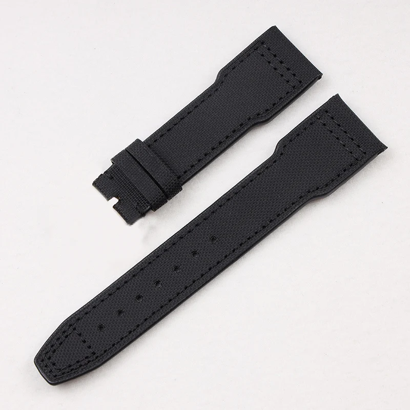 เข้ากันได้กับ IWWanC National Botao Fino Pilot สายหนังไนลอนแบบโปรตุเกส 20 21 22 มม.