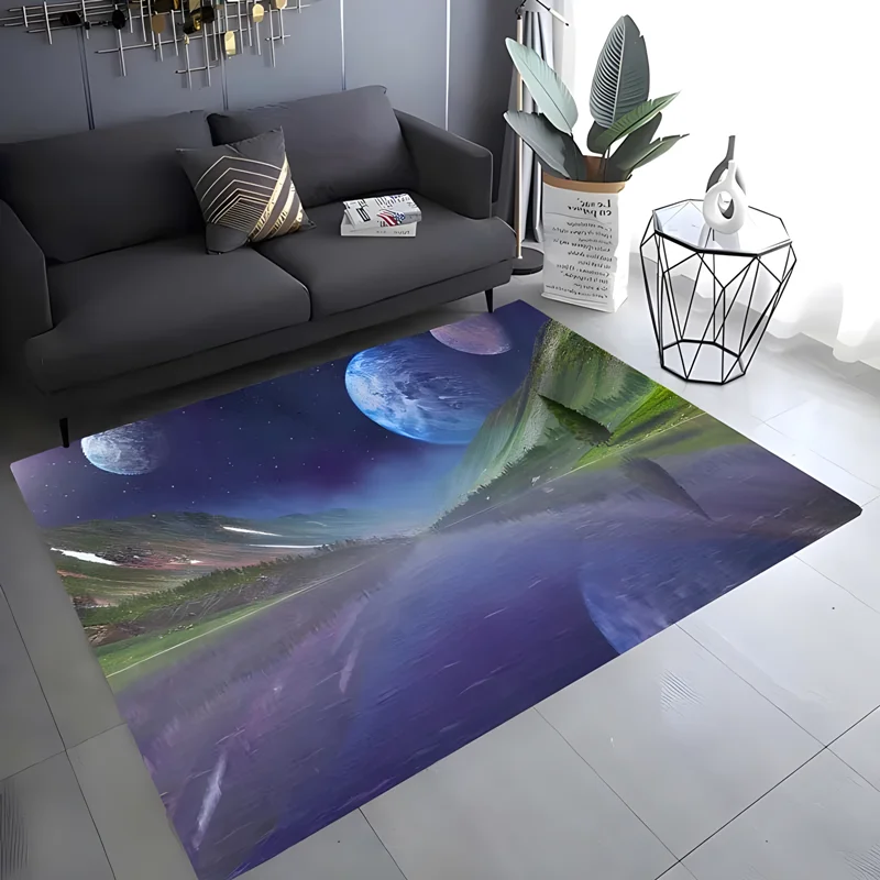 Star carpet, bedroom living room sofa area home decoration carpet lawn mat bathroom accessories kitchen balcony mat gift